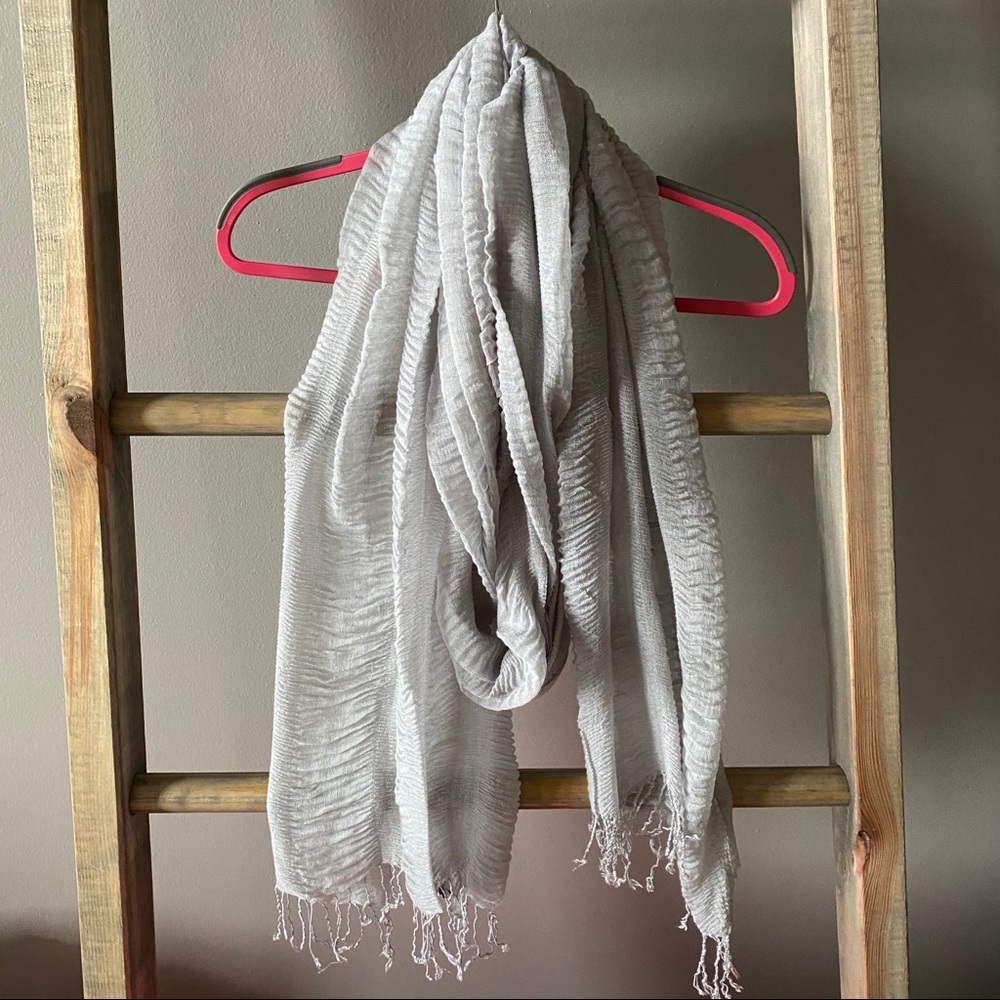 Grey Fashion Scarf
